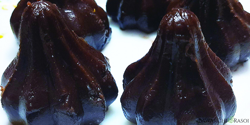 Ganesh chaturthi special chocolate lava modak