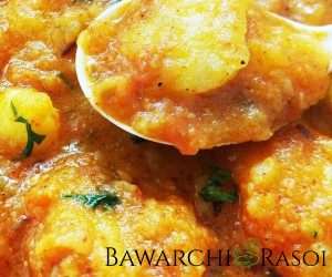 Aloo Ki Sabzi ( Potato Curry for Puri )