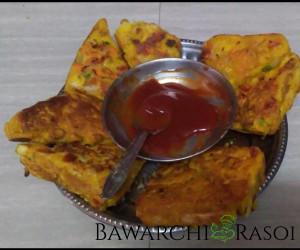 Besan Bread Toast