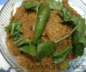 Bottle Gourd Peel Chutney