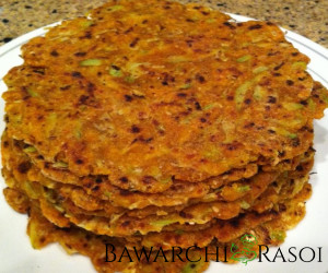 Doodhi Thepla