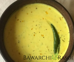 Kerala Moru Curry (Buttermilk Curry) Mor Kuzhambu