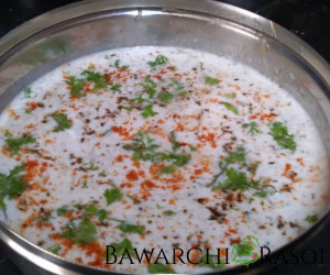 Lauki ka Raita or Bottle Gourd Raita