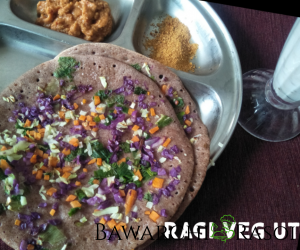 Ragi veg dosa diabetic friendly