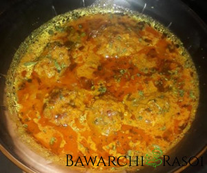 Raw Banana Kofta Curry