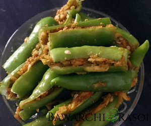 Stuffed Mango Mirchi